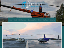 Tablet Screenshot of inlandhelicopters.com